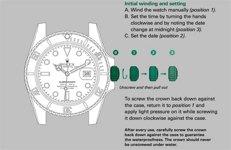 rolex how to set time|setting time on rolex watch.